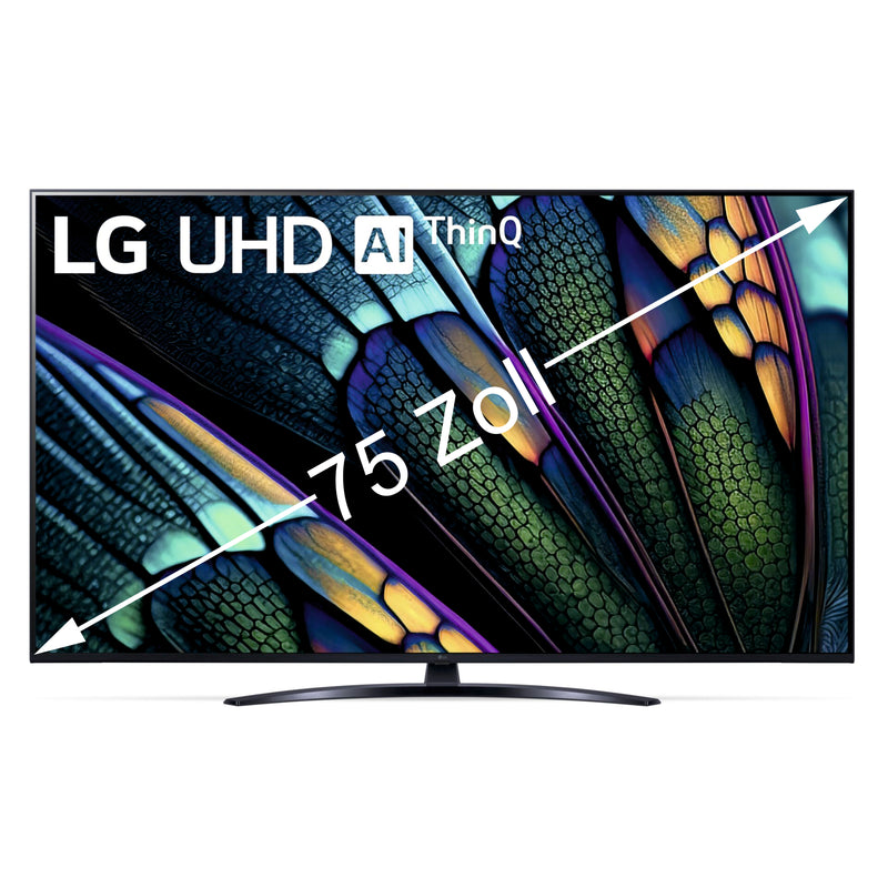 LG Smart TV Fernseher UHD, 4K, AI Thinq, WLAN, Airplay, 43, 55, 65, 75 Zoll