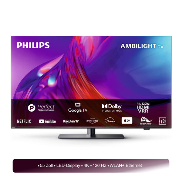 PHILIPS 55PUS8808/12 4K LED Ambilight TV UHD, 4K, SMART TV Fernseher 55 Zoll - 139 cm