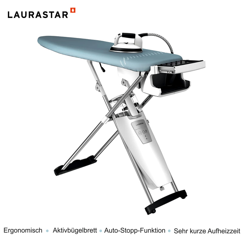 Laurastar S Pure Bügelsystem Bügelstation Hygienischer Dampfbügeleisen