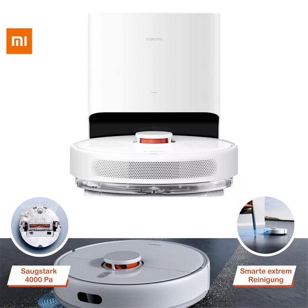 Xiaomi Robot Vacuum X10 Saug- & Wischroboter inkl. Absaugstation in weiß