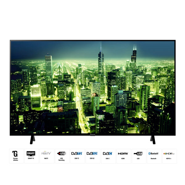 Panasonic 55 Zoll LCD-LED Smart TV Fernseher UHD, 4K, TX-55LXW704 schwarz