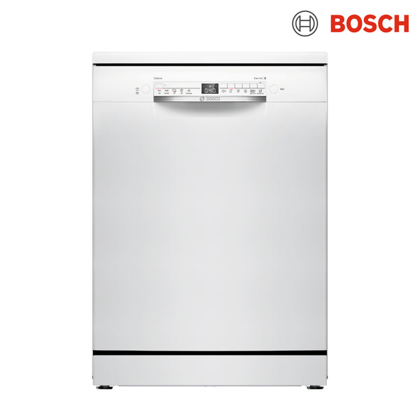 BOSCH SMS2HTW02E Express D Stand-Geschirrspüler, Spülmaschine freistehend -weiß-