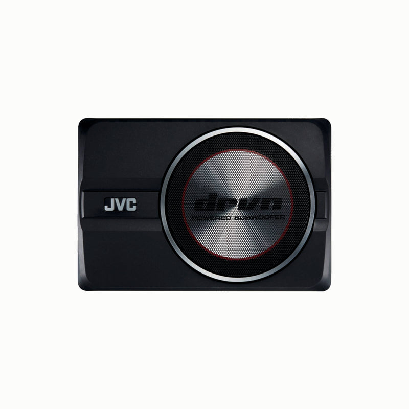 JVC CW-DRA8 Subwoofer für Auto KFZ max 250W  Aluminiumdruckgehäuse Fernbedienung