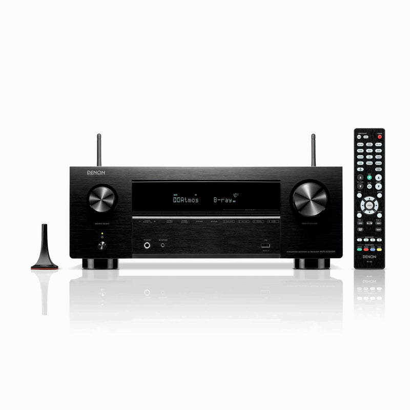 Denon AVR-X2800H 7.2 Kanal 8K AV-Receiver mit HEOS® Built-in, Airplay