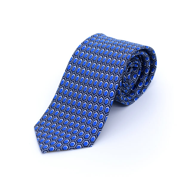 akzente Herren Krawatte breite Seidenkrawatte 100% Seide 7cm div. Muster Farben